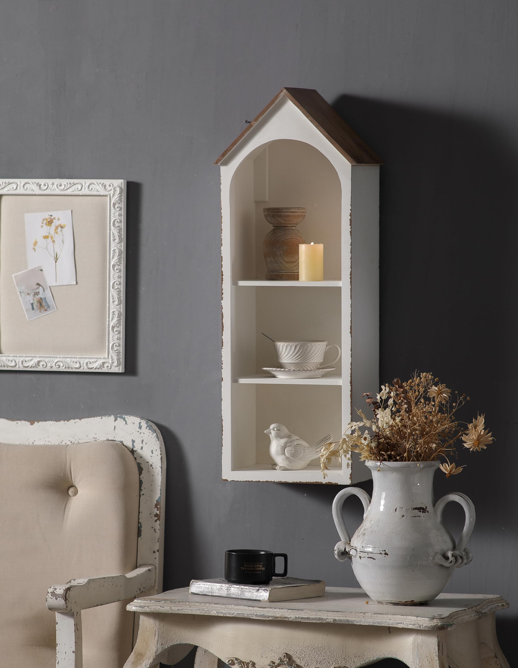 SOFE Wandvitrine (Weiß)