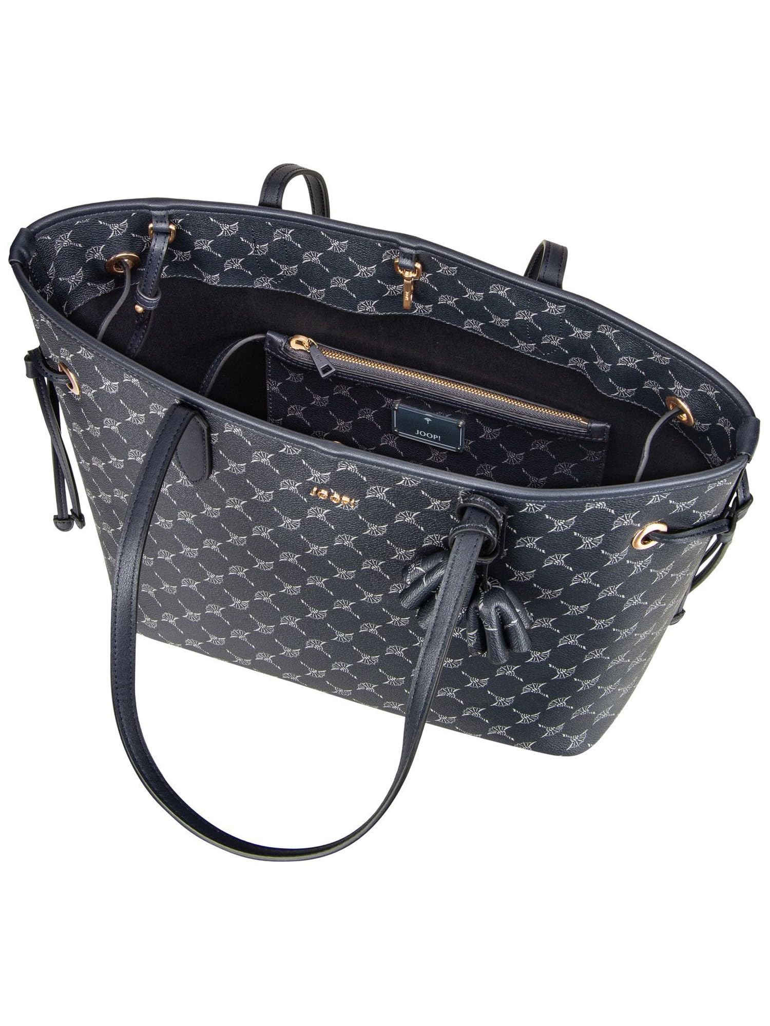 Joop! Torba na zakupy Cortina 1.0 Lara Shopper Dark Navy ciemnoniebieska
