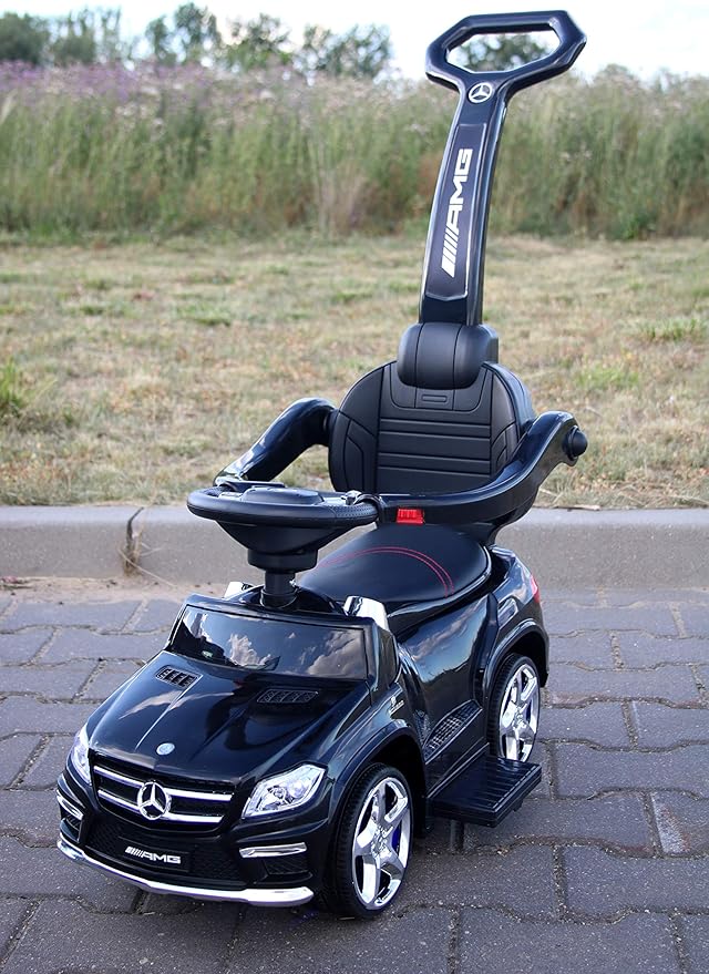Mercedes Rutschauto 4in1 Benz Gl63 Amg Lizenz Rutscher Kinderauto Rutschfahrzeug Top Version Schwarz Amazon De Spielzeug
