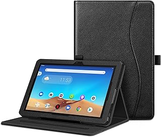 Fintie Case for Lenovo 10e Chromebook Tablet, Multi-Angle Viewing Folio Cover with Pocket, Auto Wake/Sleep for Lenovo 10e Chromebook Tablet, Black
