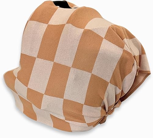 Miniatura 4 de Poncho transpirable para lactancia  Elegante bufanda multiusos para lactancia materna, funda de asiento de coche y manta de bebé para madres modernas