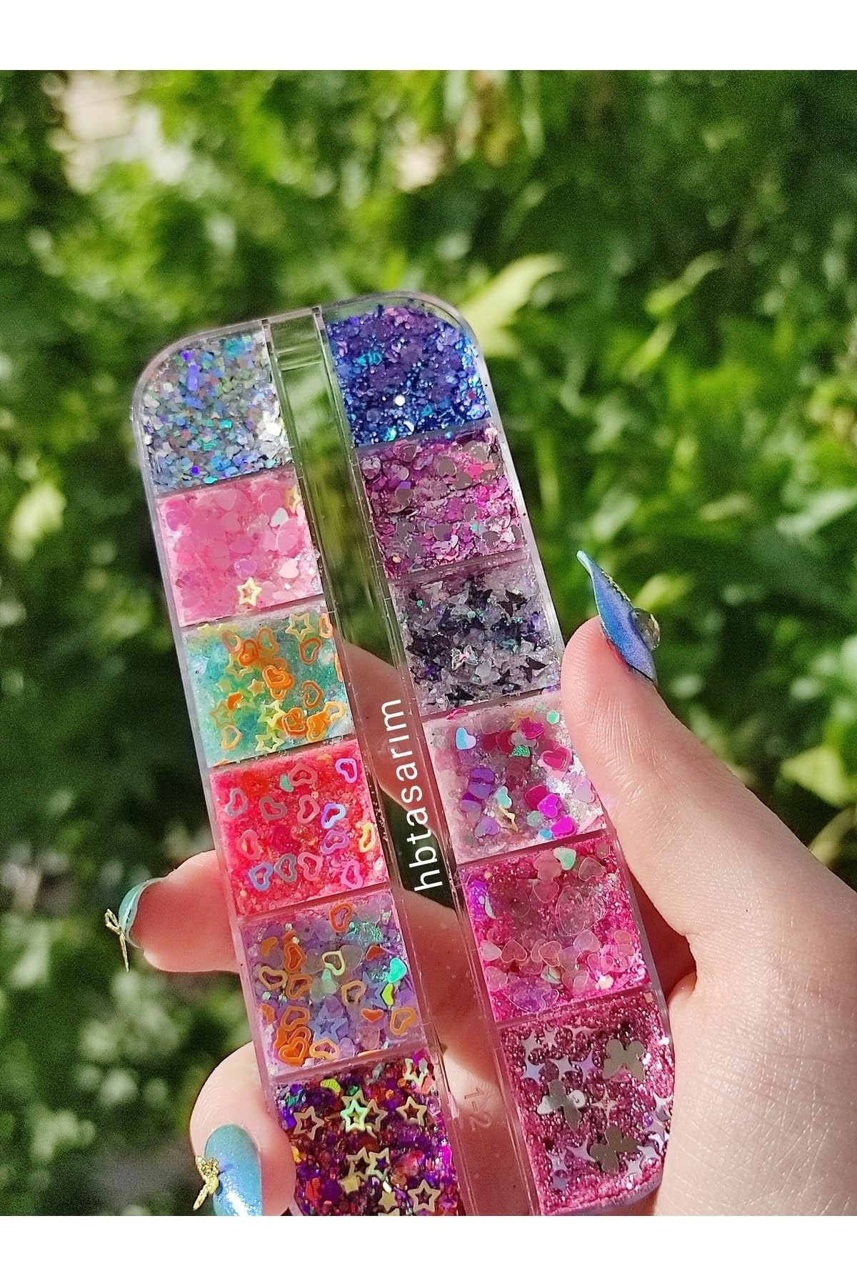 Hb Tasarım Glitter Jel Far Simli Kremsi Jel Far Paleti 3, 758899868