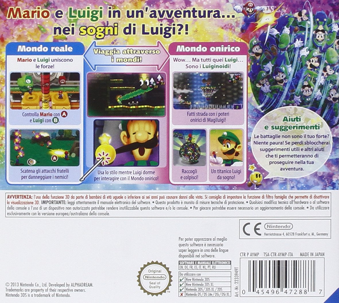 Mario & Luigi: Dream Team Bros - Nintendo Selects - Nintendo 3DS