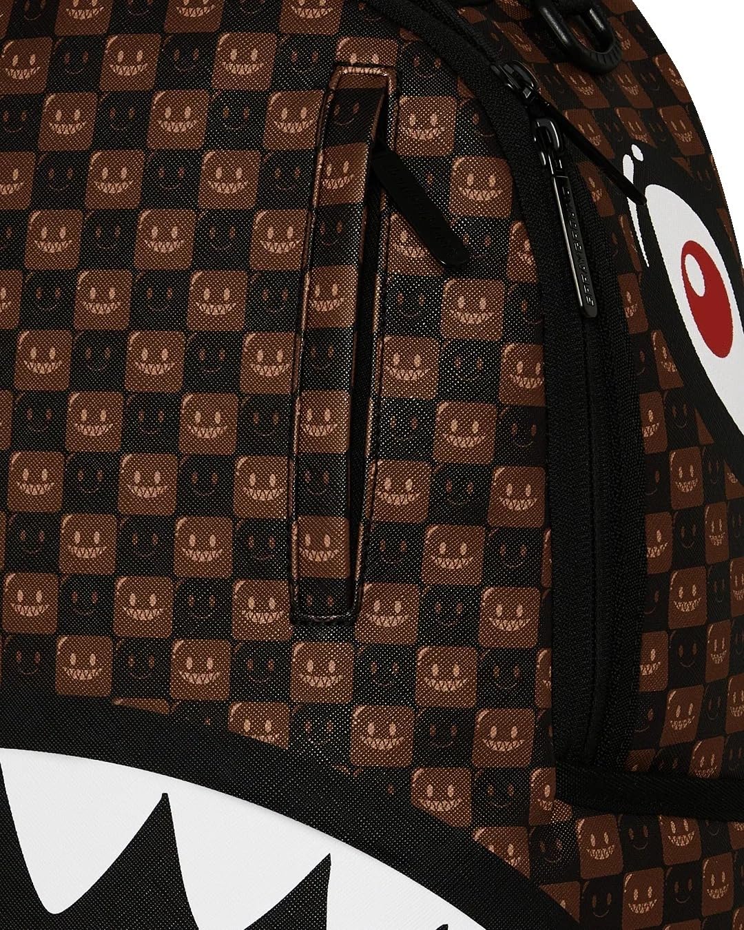 SPRAYGROUND Zaino Sharks In Paris WTF Bubble Brown Check