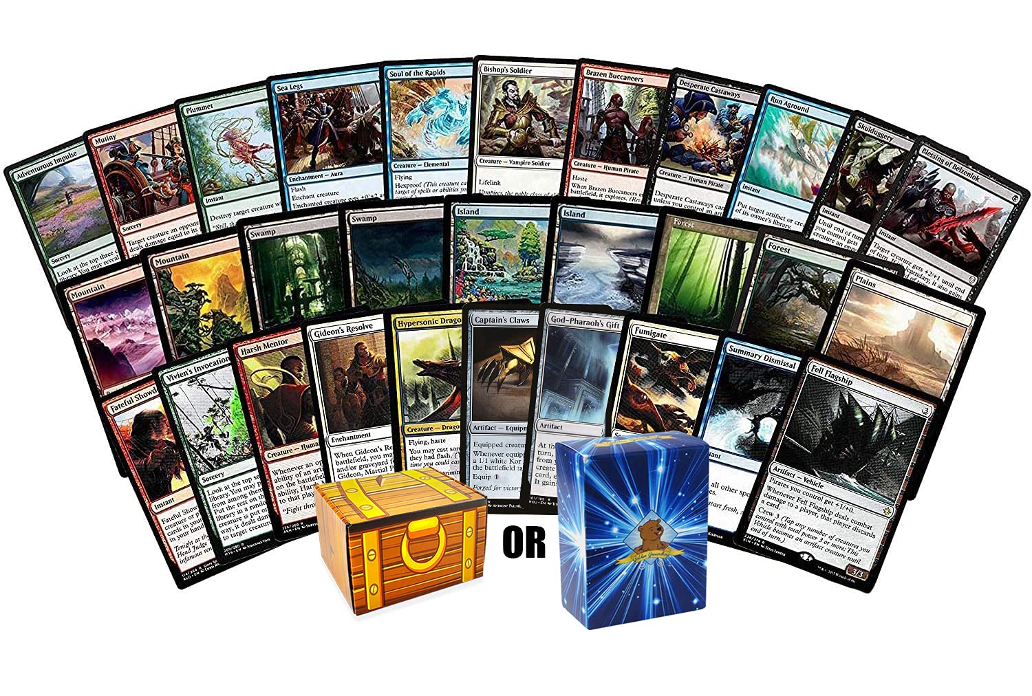 Buy Random Magic The Gathering Lot of 100 MTG Cards 50 Common