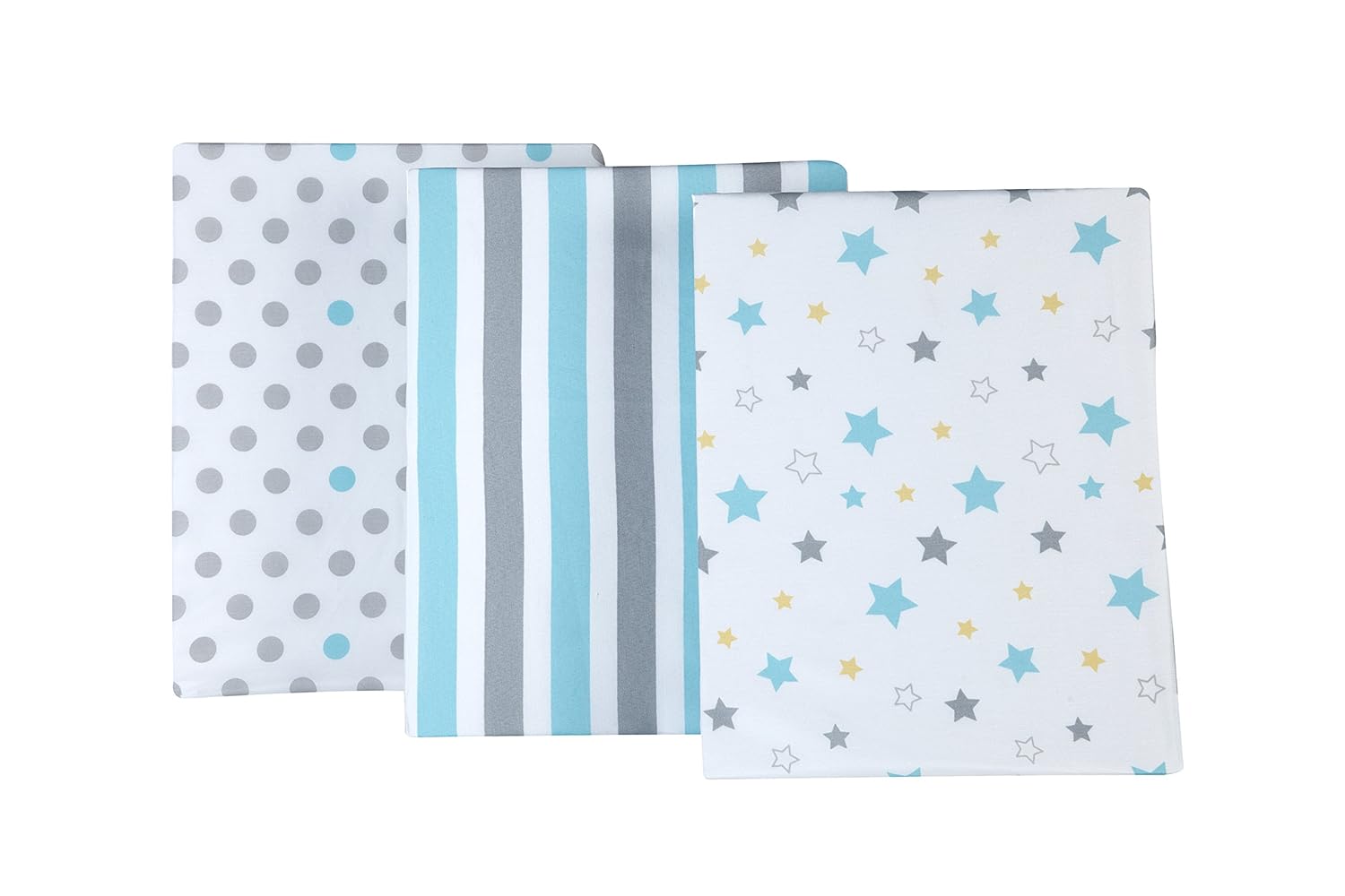 NoJo Little Bedding by NoJo Twinkle Twinkle 3 Piece Crib Sheets