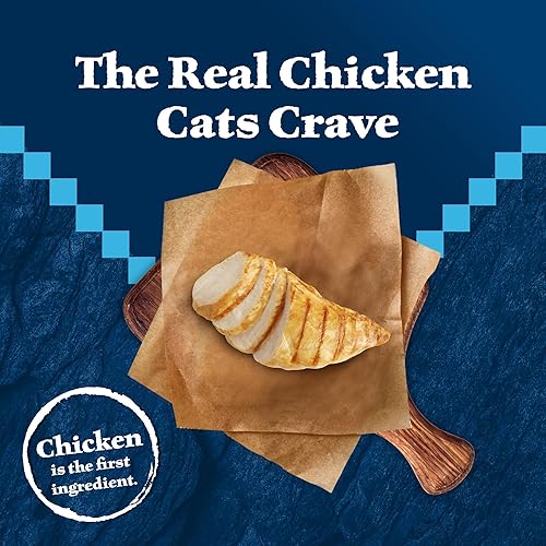 Miniatura 3 de Blue Buffalo Wilderness - Alimento seco para gatos con control de bolas de pelo natural para adultos, con alto contenido de proteínas, pollo 5 libras