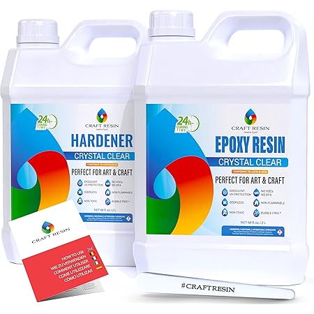 1,5 KG EpoxyPlast 3D B100 Ultra Pour Epoxy Resin, New