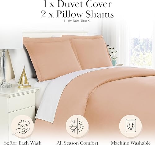 Miniatura 2 de Juego de funda de edredón de gran tamaño, suave, resistente a las arrugas, la decoloración y las manchas, fácil cuidado, tamaño King  California