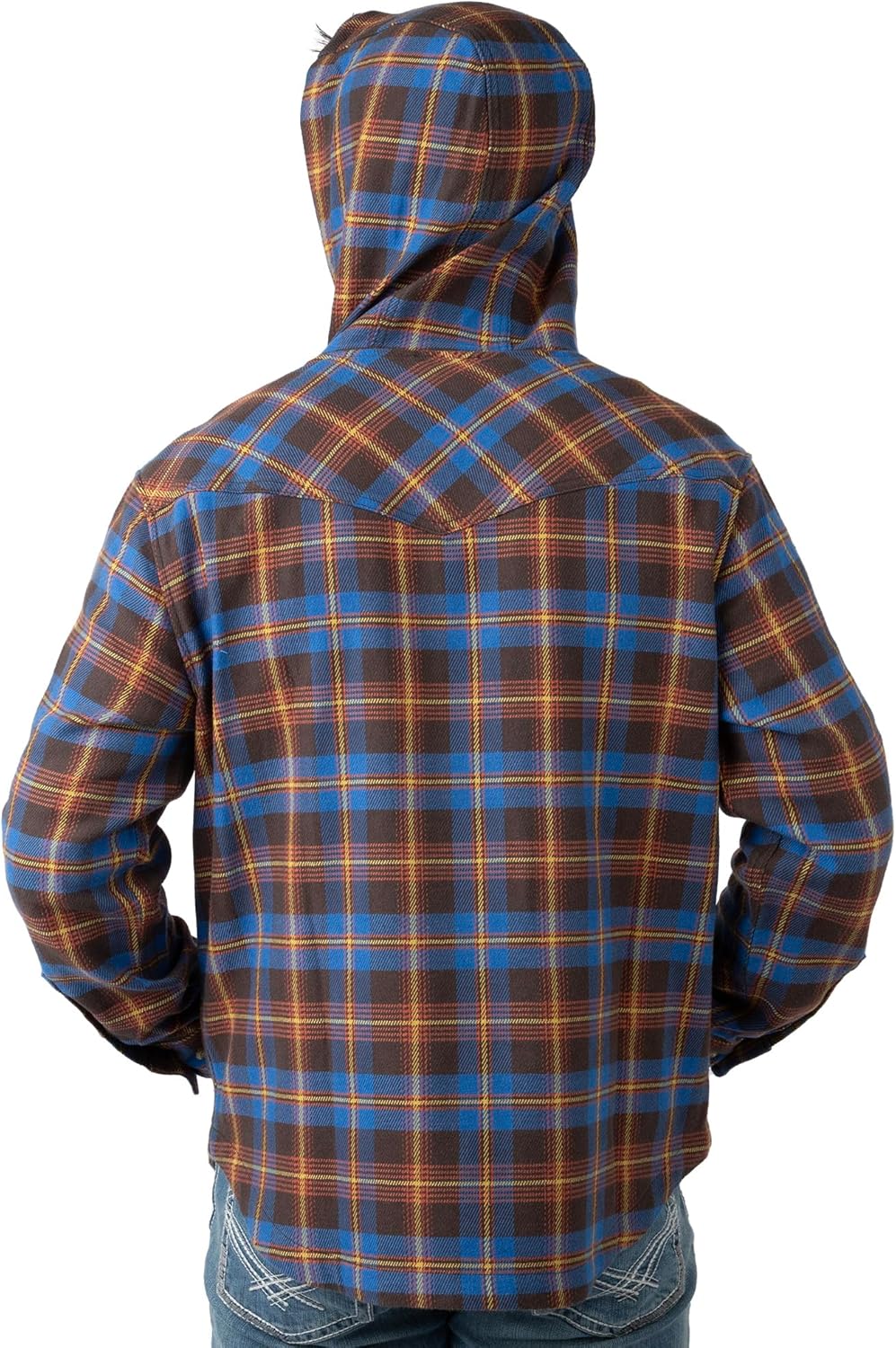 Field & Stream Mens Raghorn Flannel Hoodie