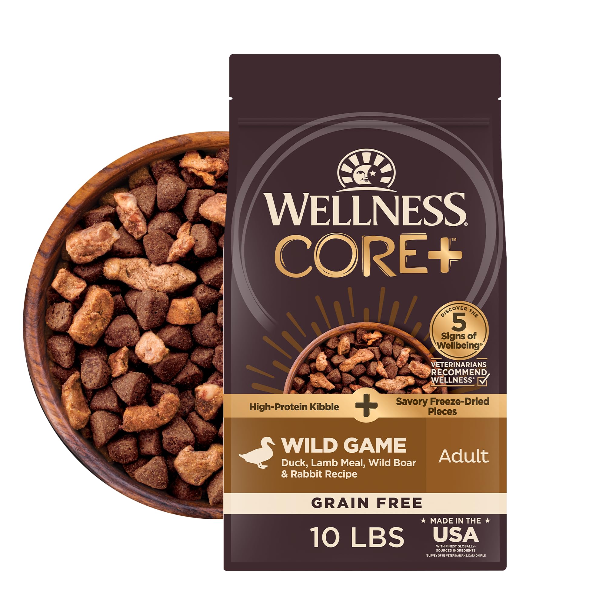 Wellness CORE+ Wild Game Recipe Dry Dog Food
