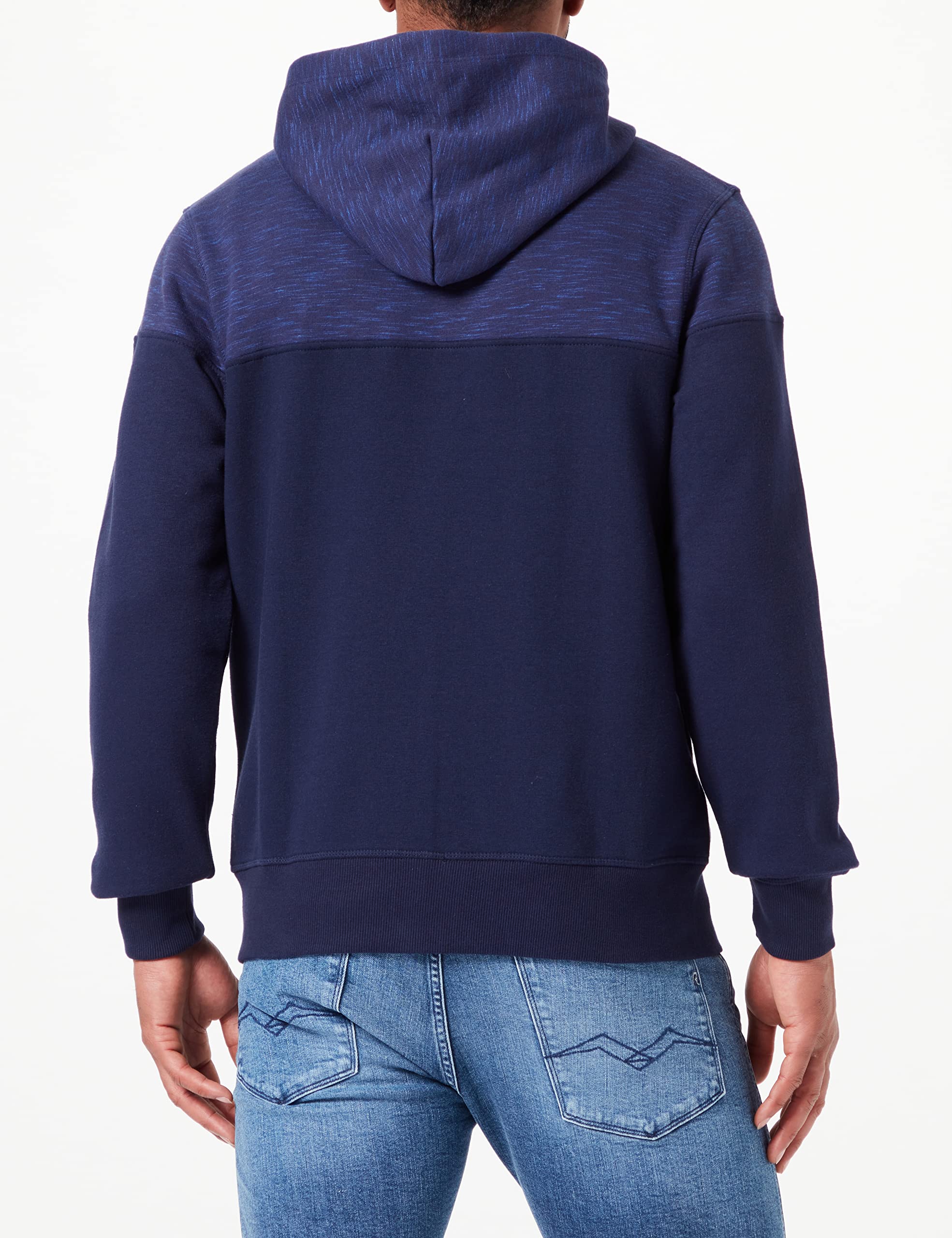 FC Barcelona Sudadera Abierta Capucha Nº 2 (Nuevo Diseño) Sudadera con Capucha Hombre (Pack de 1)