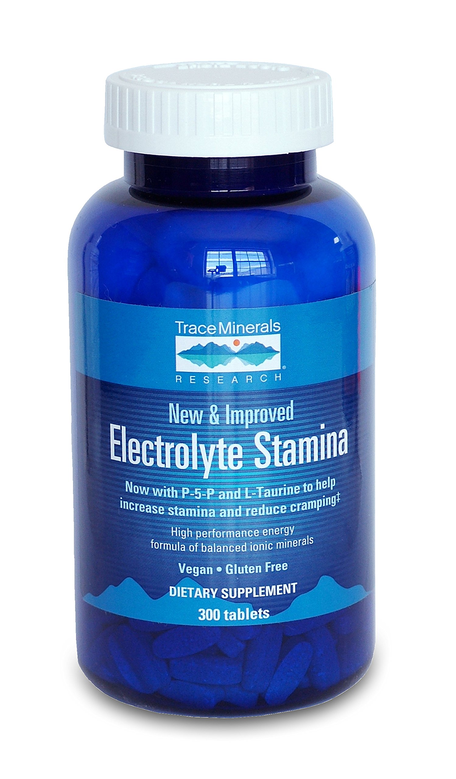 Performance Electrolyte Stamina High Performance Energy Formula of Balanced Ionic Minerals 300 Tablets