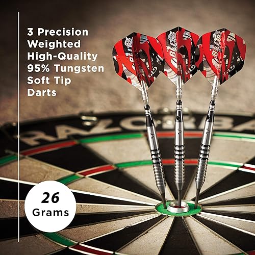 Miniatura 9 de Viper Blitz - Dardos de punta de acero de tungsteno 95% con estuche de almacenamientoviaje