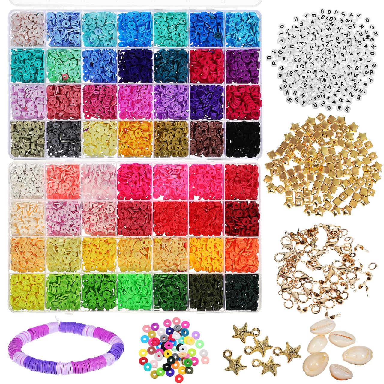 Kit perles d'argile pour bracelets : finissez-en avec les accessoires incomplets