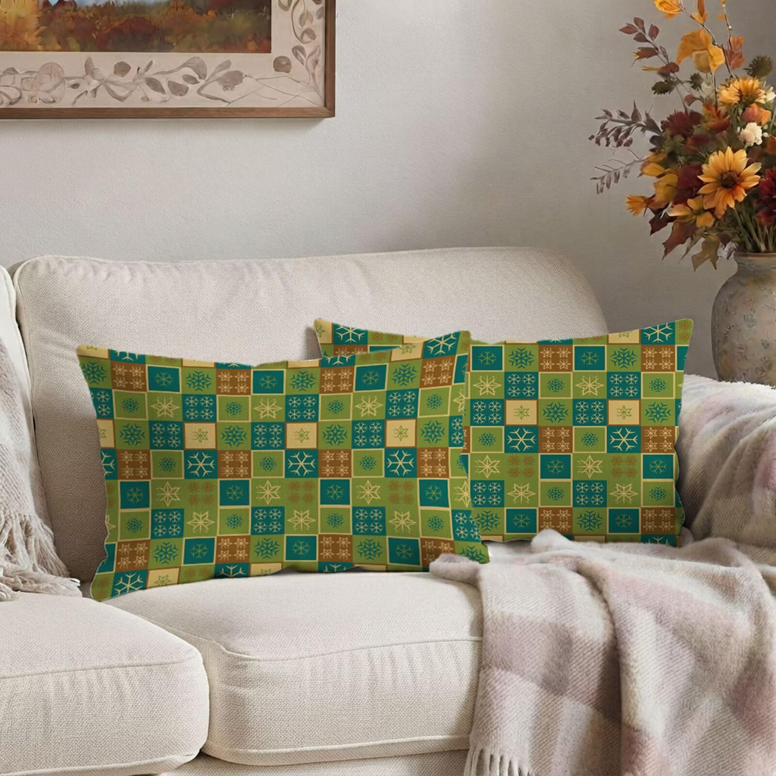 Poszewka na poduszkę 60 x 80 cm, zestaw 2 poszewek na poduszki