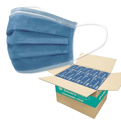 Miniatura 15 de Medtecs - Mascarilla desechable cómoda y transpirable de 3 capas, 2 tamaños infantil y juvenil, gran opción de protección y salud, 50