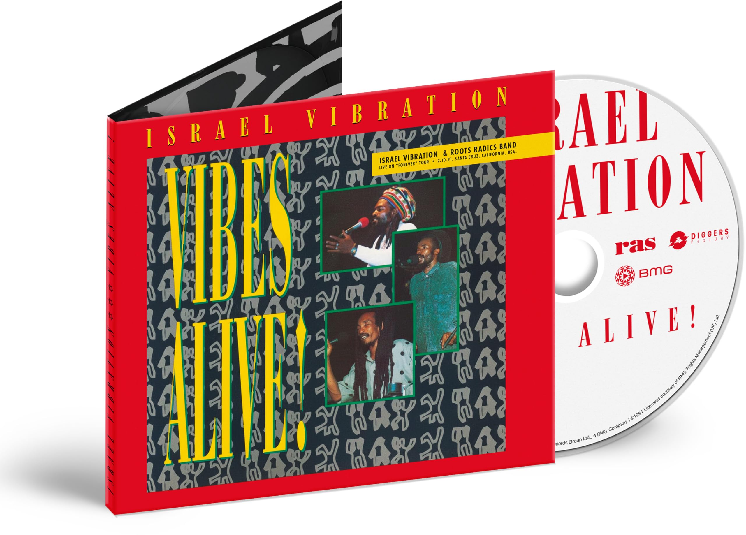 ISRAEL VIBRATION - Vibes Alive - CD