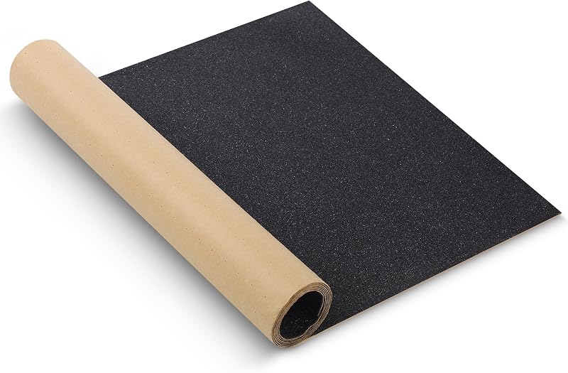 Mr. Pen- Black Skateboard Grip Tape, 10.6"x36.4", Tear-Proof | Waterproof Scooter Grip Tape, Longboard Griptape, Sandpaper for Roller Board, Stairs, Pedal Wheelchair, Steps