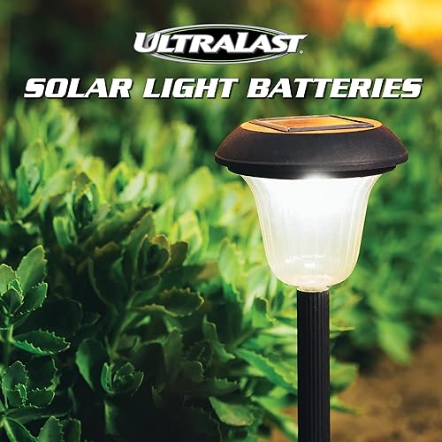 Miniatura 2 de ULTRALAST Baterías AA recargables para luces solares, batería de fosfato de hierro y litio (LiFeP04) doble A para lámparas de jardín, luces de