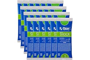 Maintaining Crystal-Clear Pools: Rx Clear Mega Shock 73%