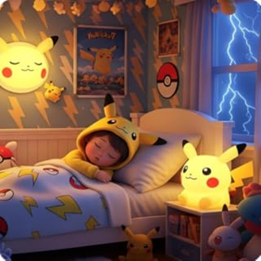 Sleepy nights with Pikachu: Calming Lullabies for Asleep for Fire TV & Fire Tablet