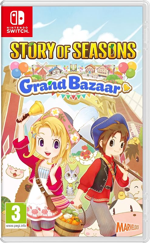 Story of Seasons: Grand Bazaar (Switch) — per chi ama il ritmo lento della fattoria