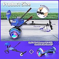 Vista 3 de Patinete con Asiento Adjunto, Patinetes para Niños, Juego Azul