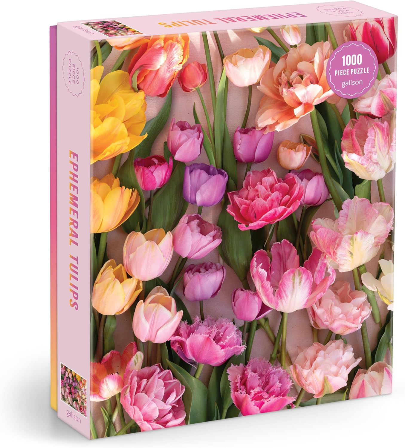 Galison Ephemeral Tulips 1000 Piece Jigsaw