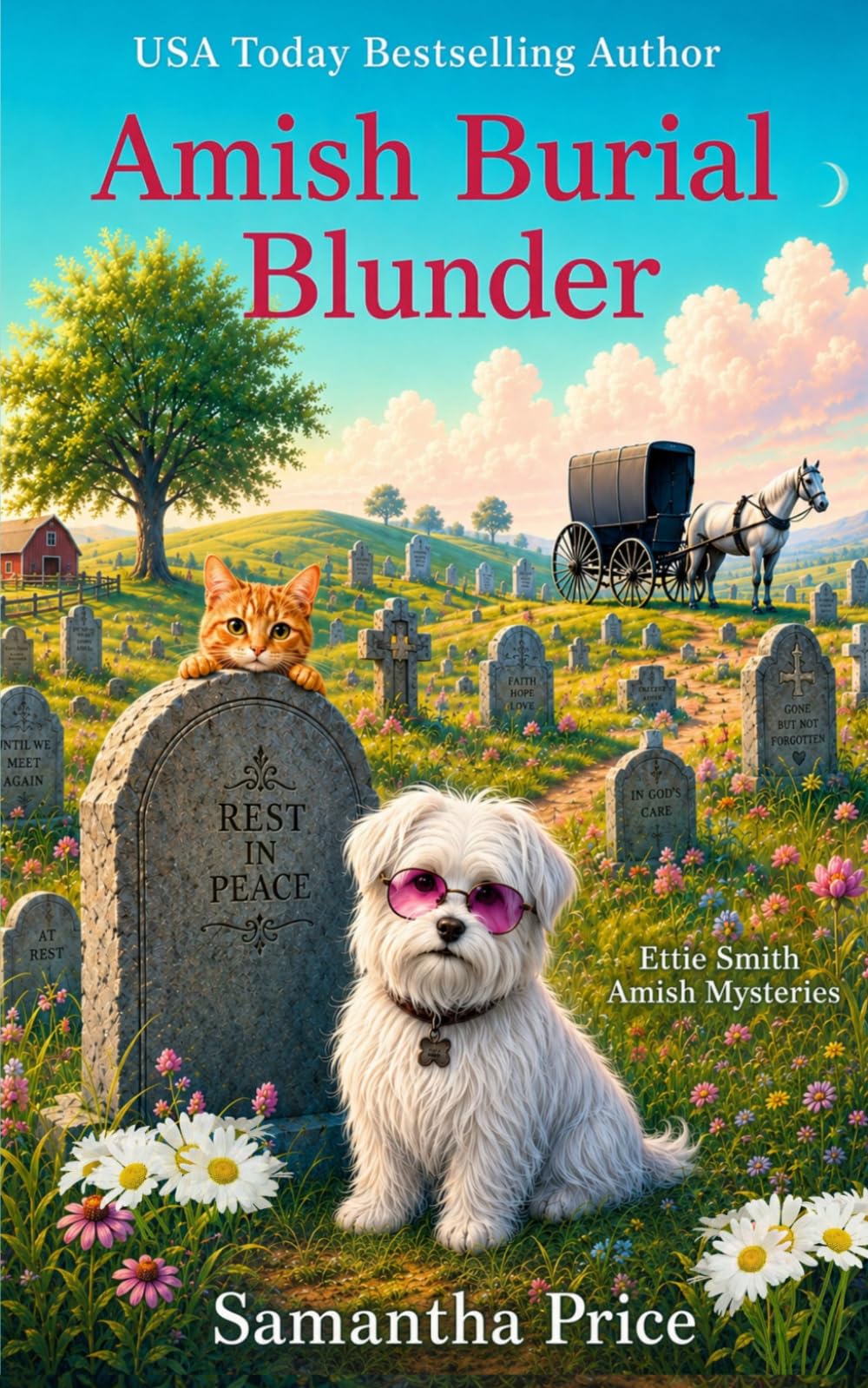 Amish Burial Blunder: An Amish Cozy Mystery with Humor and Senior Sleuths (Ettie Smith Amish Cozy Mysteries)