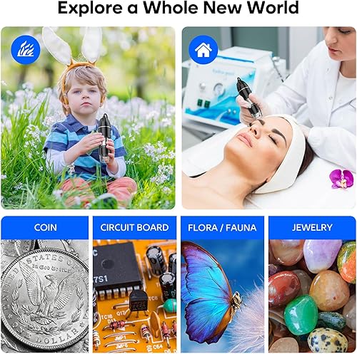 Miniatura 7 de Microscopio digital USB Tipo-C y Lightning