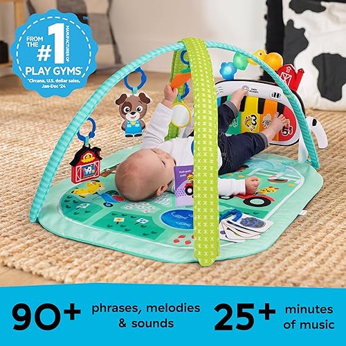 Miniatura 4 de Baby Einstein Farm Explorers 4 en 1 Kickin' Tunes Musical Meadow Music & Language Discovery Gym, a partir de 0 meses Farm Explorers Prado