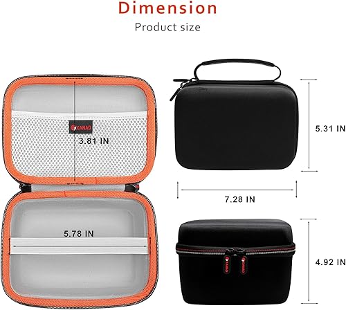 Miniatura 3 de XANAD Funda rígida para monitor infantil Óptica DXR-8 PRO o HelloBaby o VTech VM819-2 Video Baby Monitor