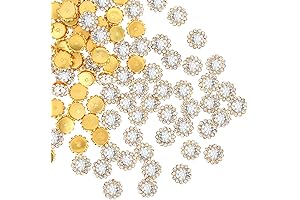 Premium Glass Crystal Claw Rhinestones (100 pcs)