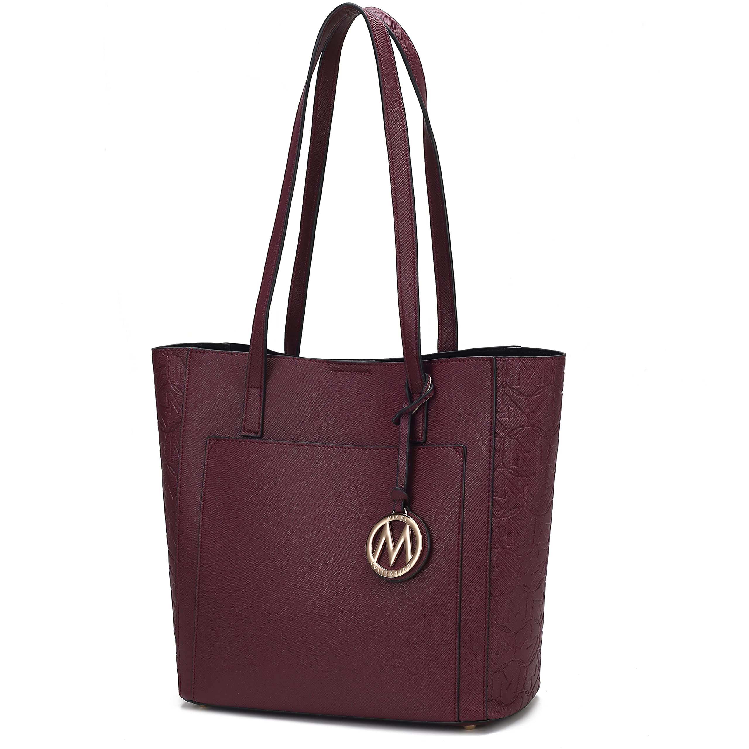 MKF Collection Tote Bag for Women, vegan Leather Large Top Handle Handbag Fashion Shoulder Bag Purse By Mia K