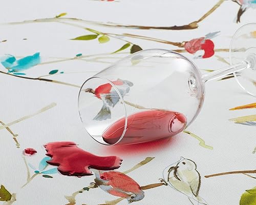 Miniatura 4 de Benson Mills - Mantel antiderrames para interiores y exteriores, para primavera, verano, fiesta, picnic