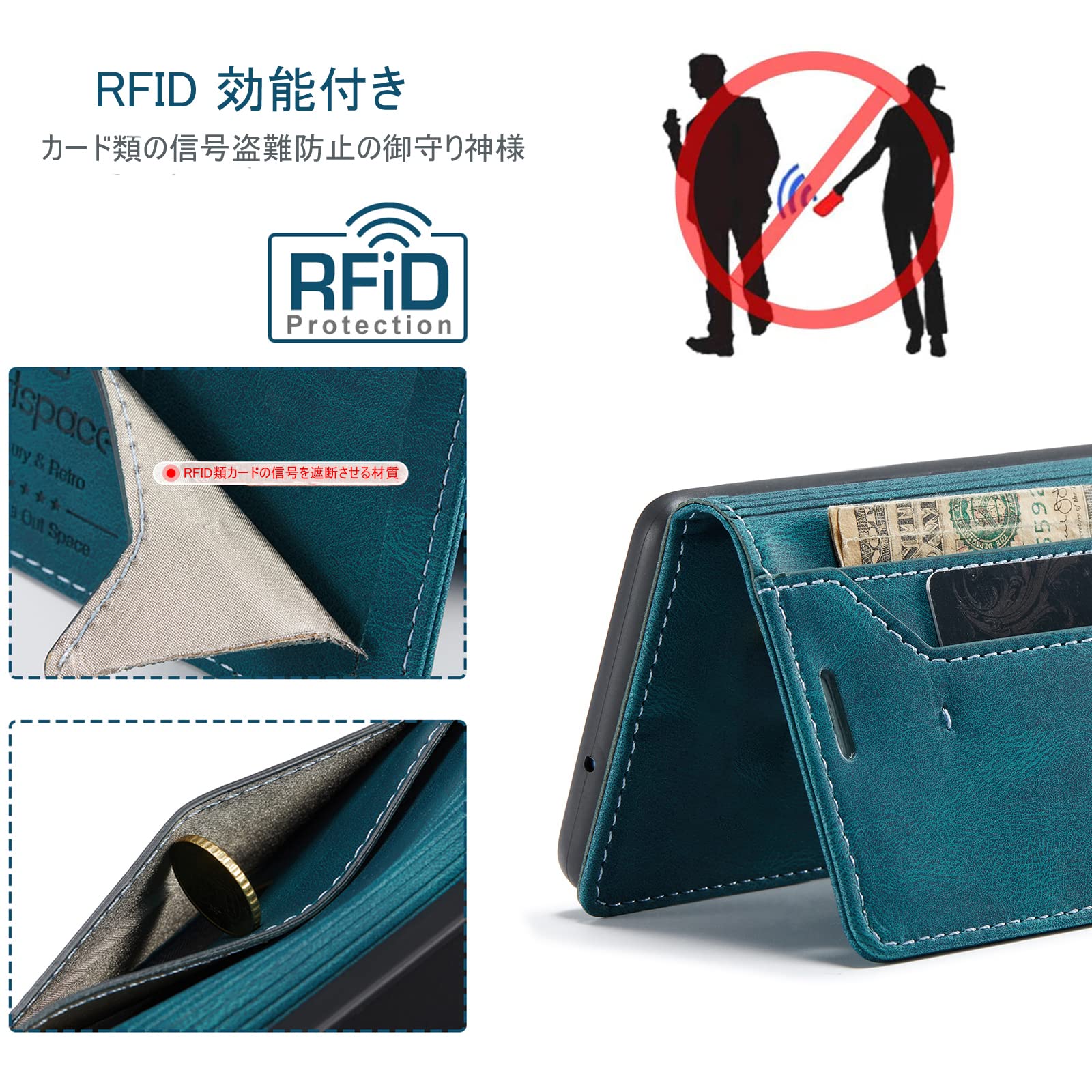 Amazon.co.jp: SENNWAK Xperia XZ3 ケース 手帳型 SOV39 801SO SO-01L  