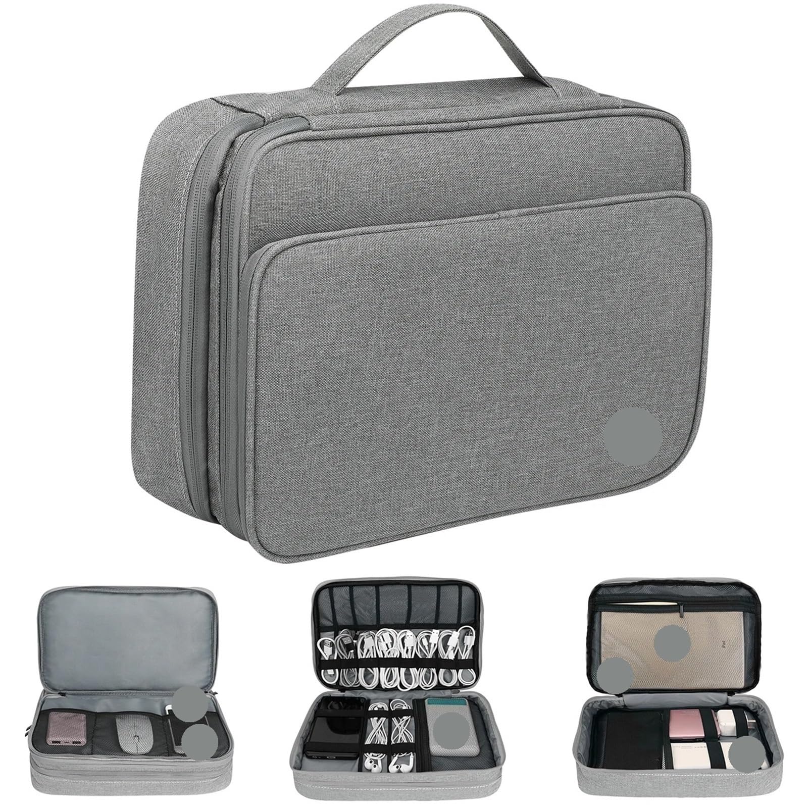 Travel Cable Organizer Bag per caricatore di cavi dati