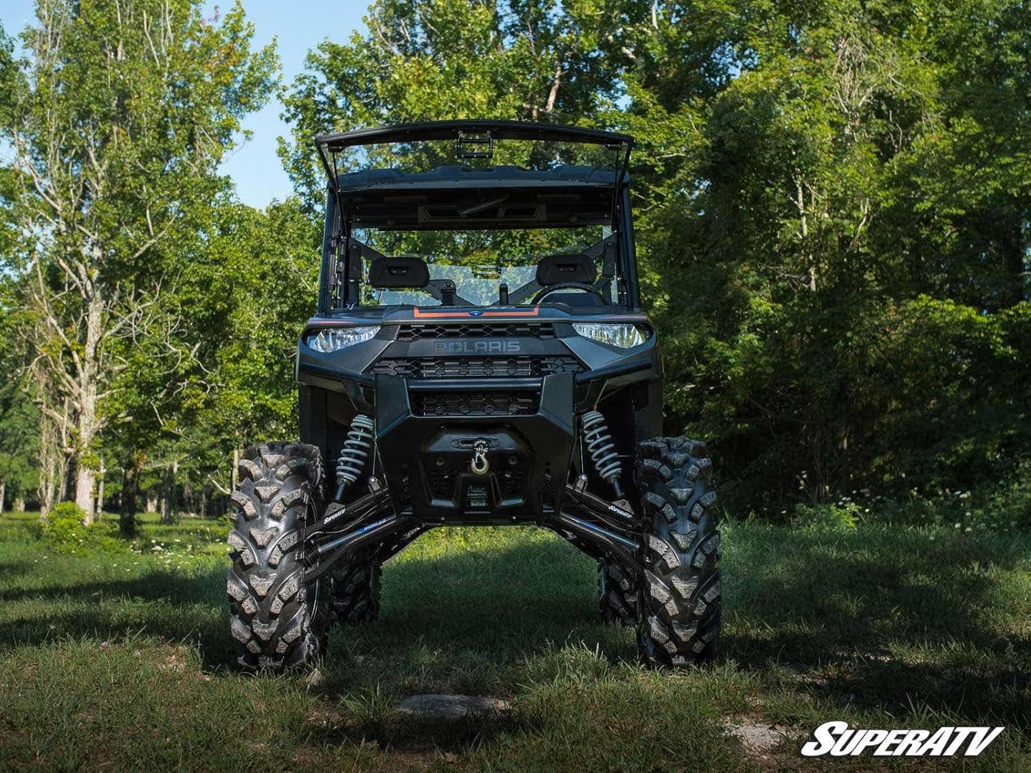 SuperATV 6" Lift Kit Compatible With Polaris Ranger XP 1000 High Lifter/High Lifter Crew | 2020 |Heavy-Duty 4340 Chromoly Steel Ball Joints & Rhino 2.0 Axles