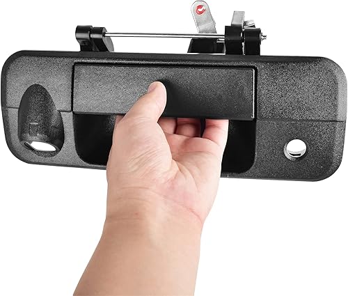 Miniatura 6 de FAERSI Manija de puerta trasera con orificio de cámara trasera para Toyota Tundra 2007-2013 Reemplaza# 69090-0C051, 690900C051, 81214