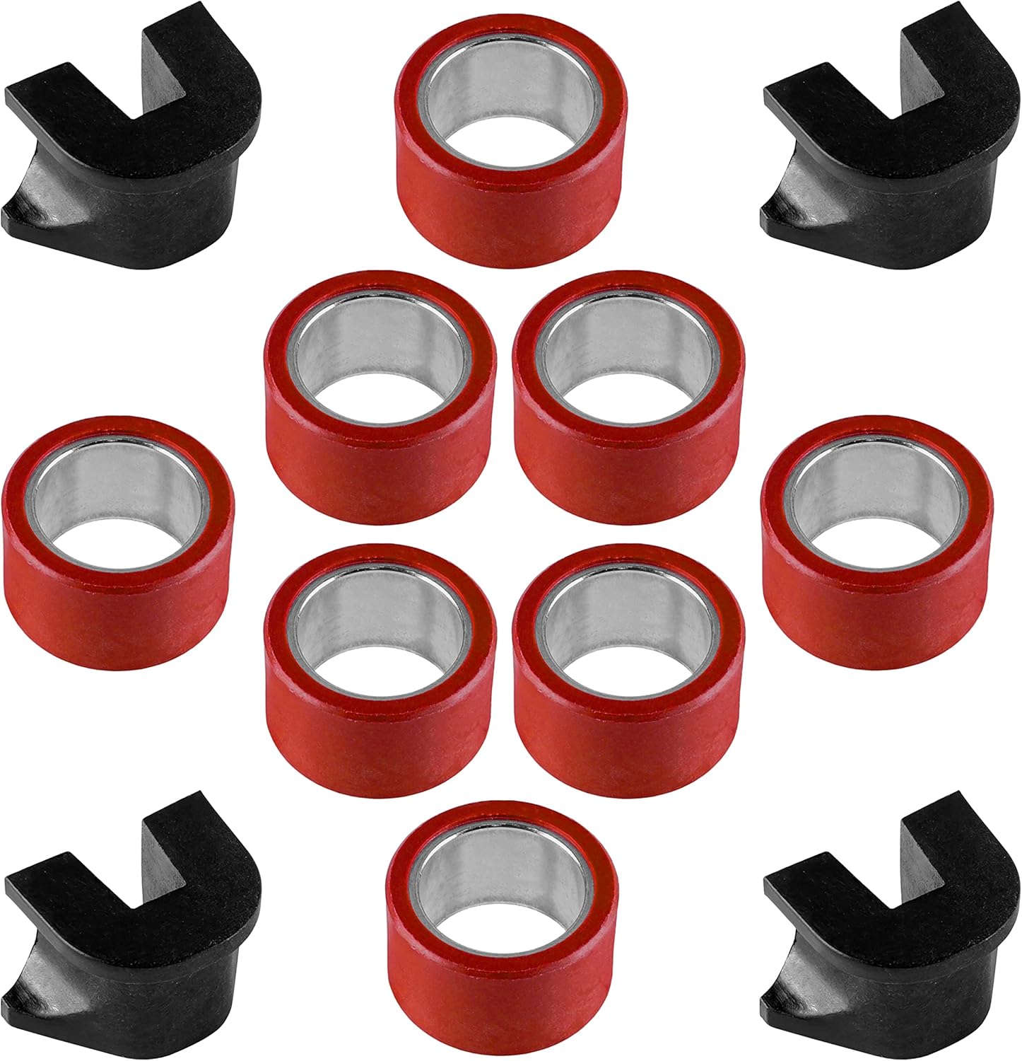 Caltric Movable Drive Rollers with Damper Compatible with Arctic Cat Prowler 550 XT 550 2009 2010 2011 2012 2013 2014 2015