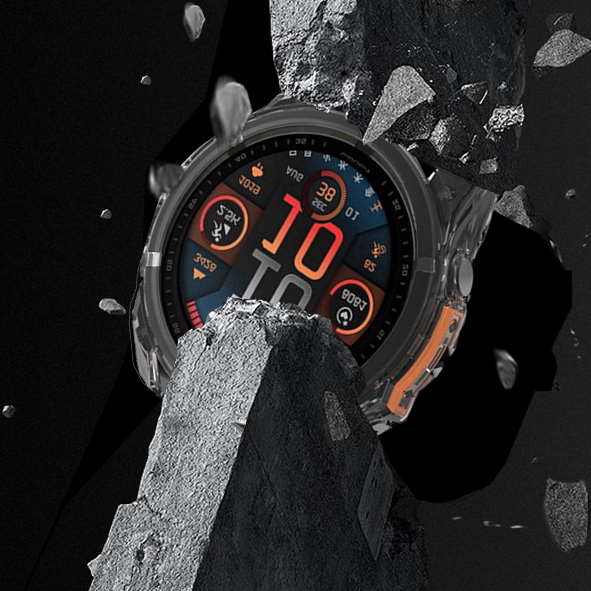Compatible for Garmin Fenix 8 Smart Watch Case - Image 3