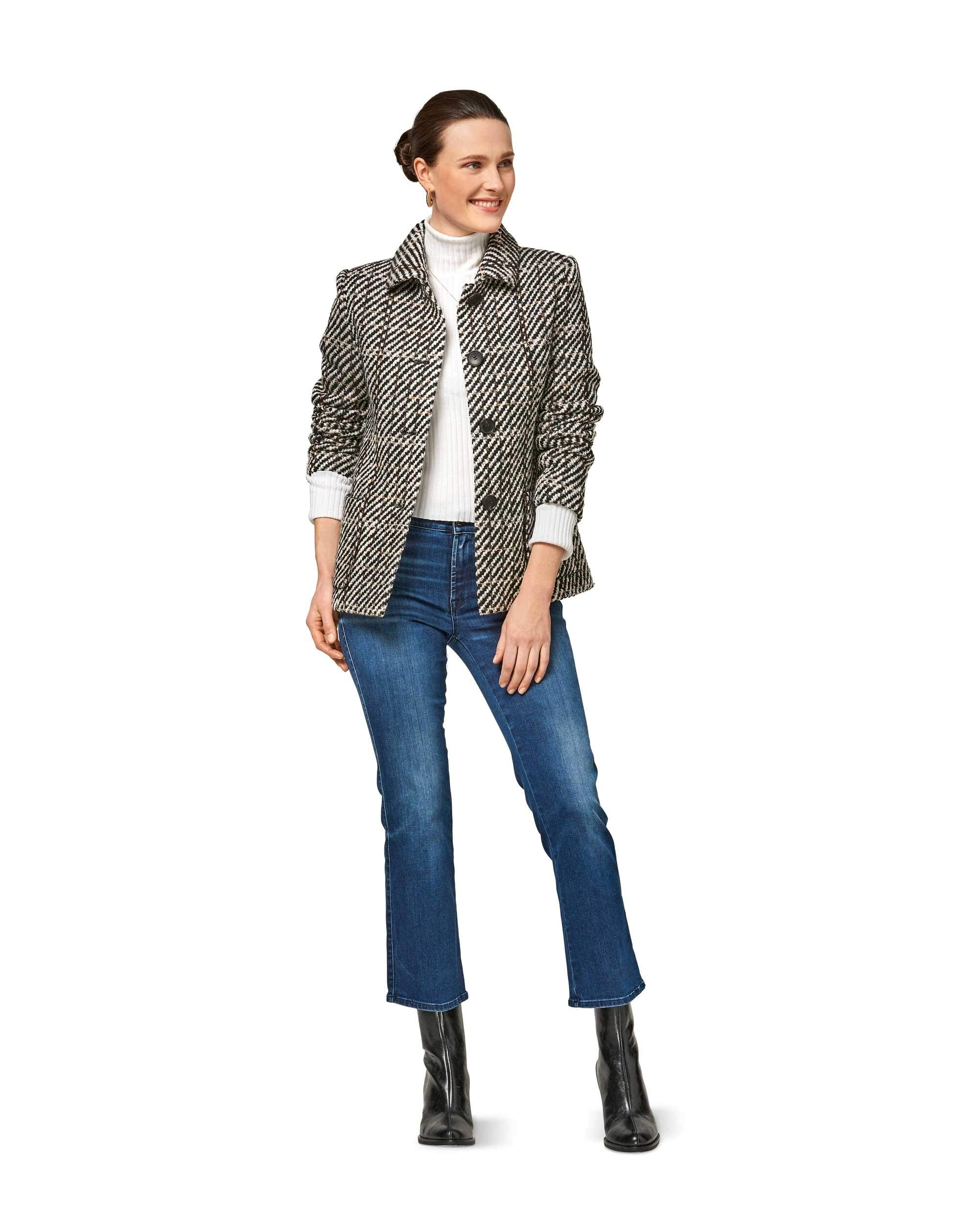 Burda Patron 6461 Cappotto e Giacca, Altro, Bianco, 19 x 14 x 0.5 cm