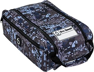 6th Sense Fishing Tackle Bag Extra-Large Bait Bag – Water-Resistant, Holds 20–25 Packs (Hacienda - Darkwater)