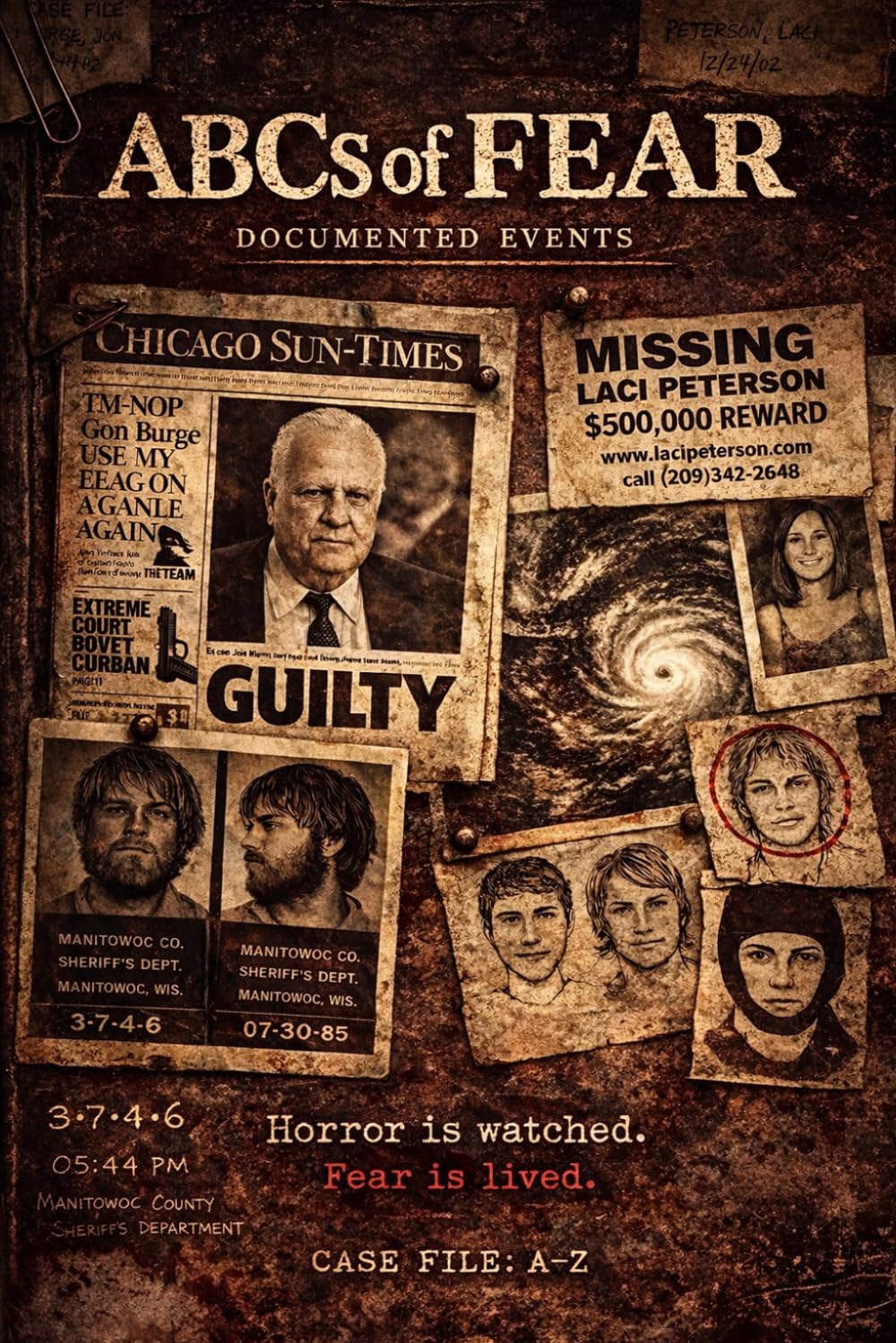 ABCs of Fear: Documented Events: Volume III: Case File: A-Z