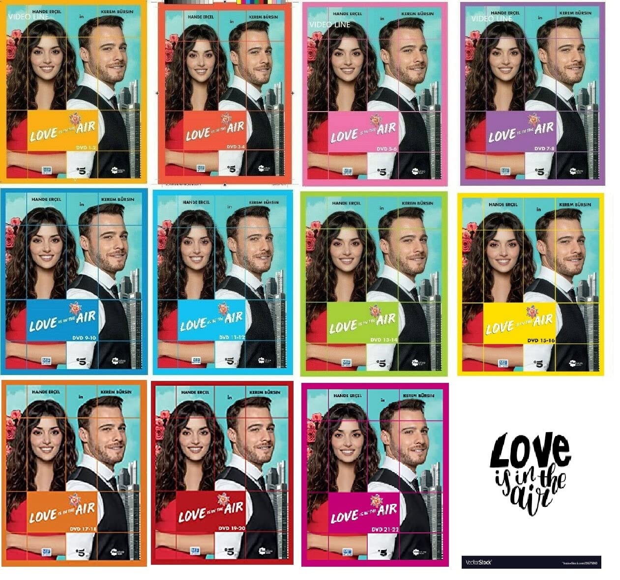 Love Is In The Air - Turbolenze D'Amore - La Serie Completa Stag.1-11 (22 DVD) Edizione Italiana