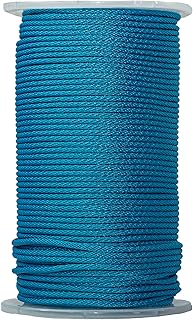 Sponsored Ad - Nylon Rope (3/16 inch) Solid Braid - SGT KNOTS - Multipurpose Braided Utility Cord Line - High Strength - C...