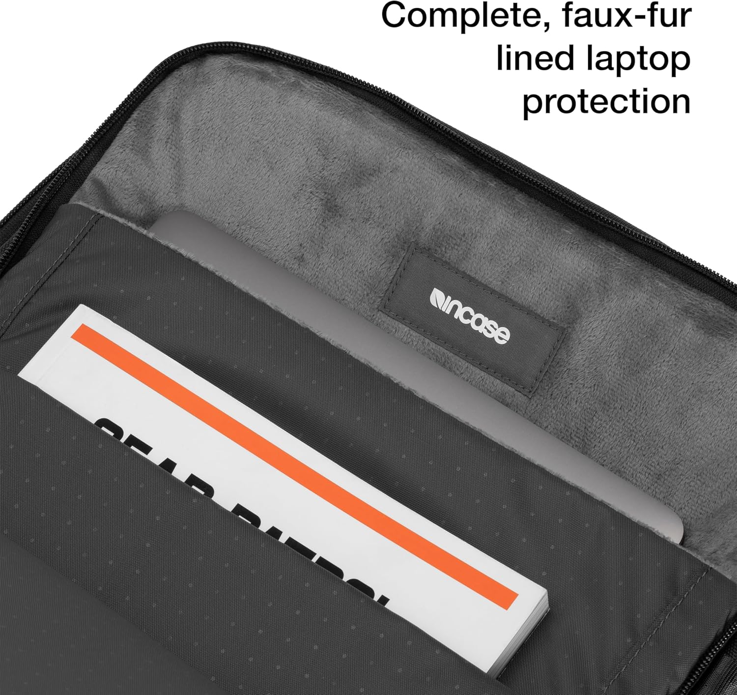 Incase A.R.C. Commuter Backpack 26L – Work and Laptop Bag – Fits up to 16 inch Laptop and MacBook – RFID Pocket, 6 Zippered Compartments, Tablet Sleeve – Everyday and Travel Backpack – Black