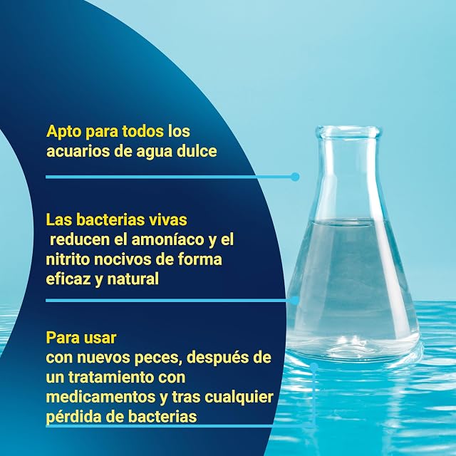 Foto 5 de 8 de Tetra SafeStart Bacterias vivas para acuarios, 250 ml