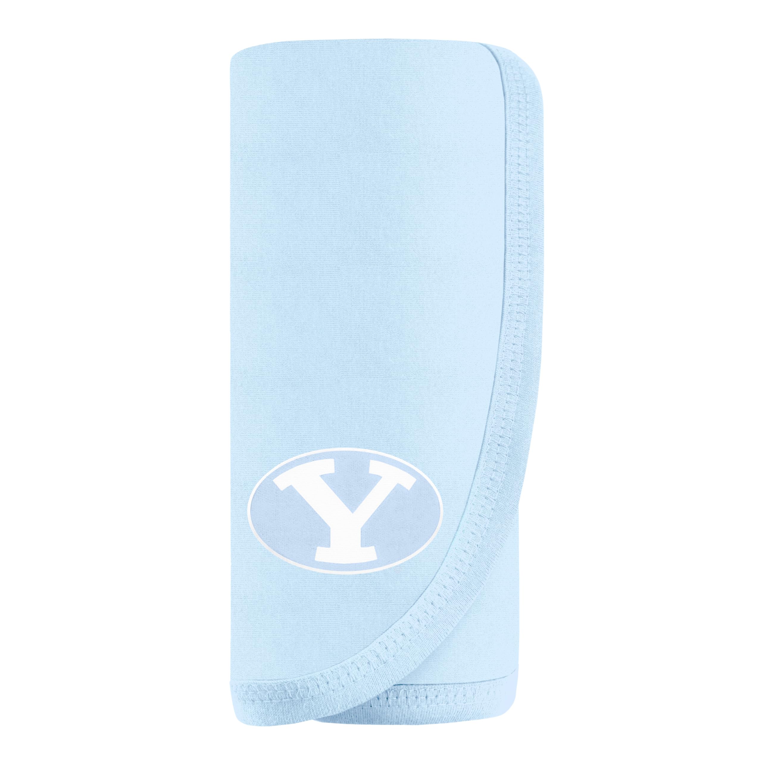 Creative Knitwear College Baby NCAA Infant Striped/Solid Blanket, Unisex, One Size 37.5 X 33.5